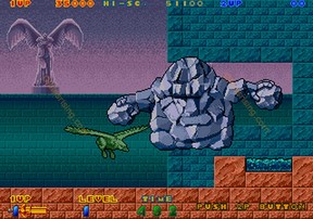 une photo d'Ã©cran de Rastan Saga 2 sur Arcade